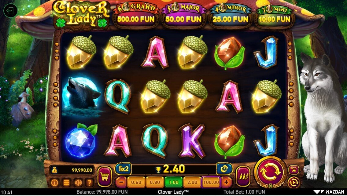 Clover Lady Main Game