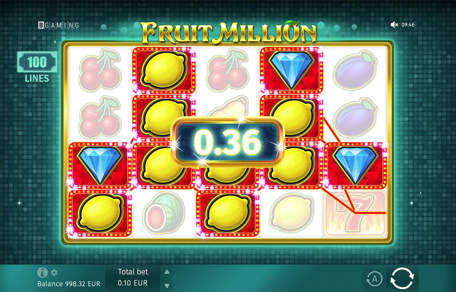 Fruit Million Gameplay