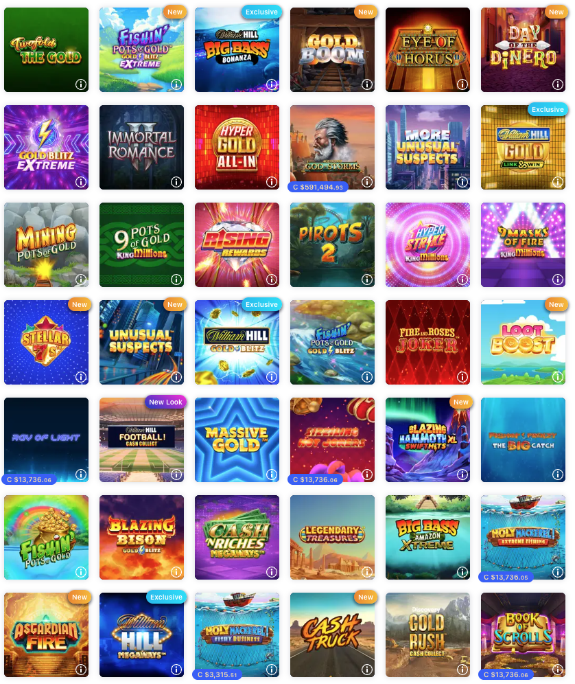 William HIll Games