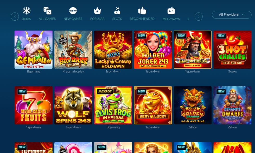 Oshi Casino Pokies and Games