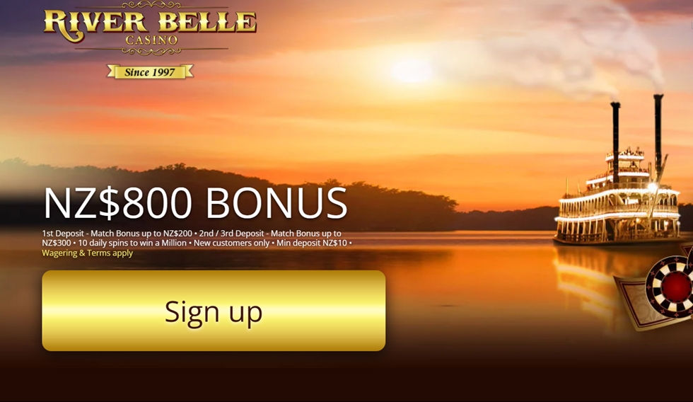 River Belle Casino welcome bonus