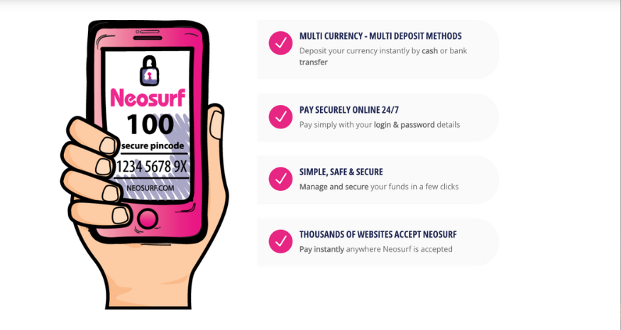 Process for creating an account for myNeosurf Australia online